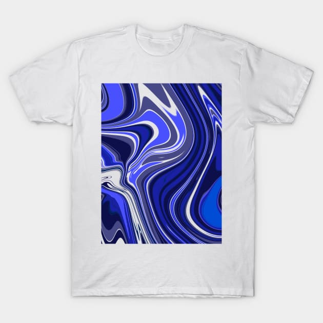 Blue Marble T-Shirt by Aesir_Artwork